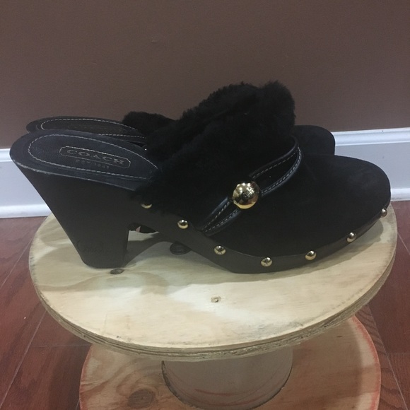 Coach Shoes - Coach Suede Wedge Booties